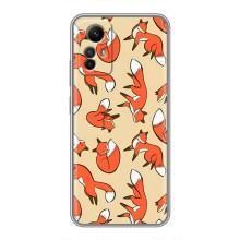 Чехлы с картинкой Лисички для Xiaomi Redmi Note 12s (VPrint) (Лисички)