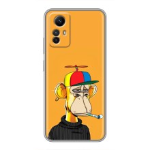 Чехлы с Обезьянами NFT для Xiaomi Redmi Note 12s (AlphaPrint) (Скучающая Обезьяна NFT)