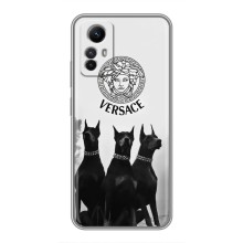 Чехлы VERSACE для Редми Ноут 12с (PREMIUMPrint) (Доберман Версаче)