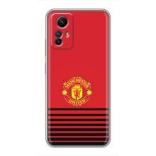 Чехол Манчестер Юнайтед для Редми Ноут 12с (AlphaPrint) (manchester united)