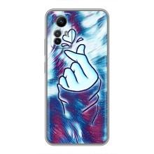 Чехол с принтом для Xiaomi Redmi Note 12s (AlphaPrint - Знак сердечка)