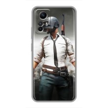 Чехол PUBG для Редми Ноут 12с (AlphaPrint) (Пабг мен)