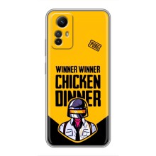 Чехол PUBG для Редми Ноут 12с (AlphaPrint) (Pubg шлем)
