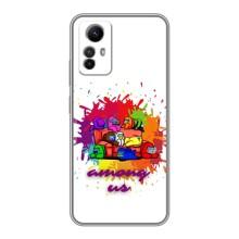 Чехол Амонг Ас для Xiaomi Redmi Note 12s (AlphaPrint) (Яркий АмонгАс)