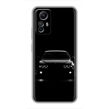 Чехол для Редми Ноут 12с - с принтом БМВ (AlphaPrint) (Машина BMW)