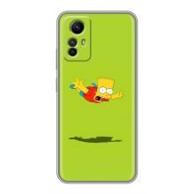 Чехол с Симпсонами для Xiaomi Redmi Note 12s (VPrint) (Барт Симпсон)