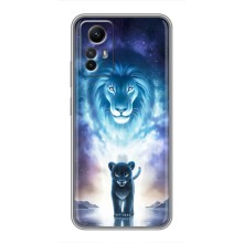 Чехол со Львом для Xiaomi Redmi Note 12s (VPrint) (Маленький лев)