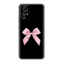 Чехол банты для Xiaomi Redmi Note 12s – Бант на черном