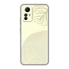 Чохол квітковий дизайн для Xiaomi Redmi Note 12s – Зелений фон
