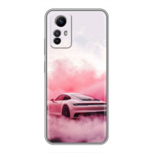 Чохол з авто Порше для Xiaomi Redmi Note 12s – Рожевий Порше