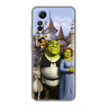 Чехол с мультфильмом Шрек на Xiaomi Redmi Note 12s