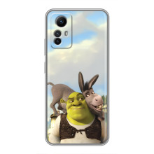 Чохол з мультфільмом Шрек на Xiaomi Redmi Note 12s – Шрек і осел