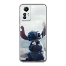 Чохол з малюнком Стіч для Xiaomi Redmi Note 12s – Стіч з квіткою