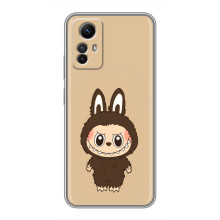 Чехол с Лабубу на Xiaomi Redmi Note 12s – Коричневый Лабубу