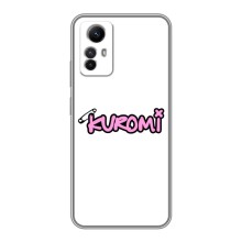 Чехол с персонажем Куроми на Xiaomi Redmi Note 12s – Лого Куроми