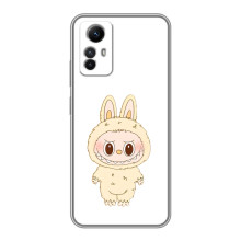 Чохол з принтом Лабубу для Xiaomi Redmi Note 12s – Бежевий Лабубу