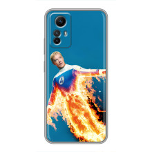 Чохол з принтом Фантастична четвірка для Xiaomi Redmi Note 12s – Людина-факел