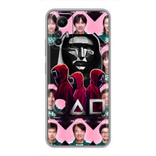 Чехол Гра в кальмара для Xiaomi Redmi Note 12s – Персонажи игры кальмара