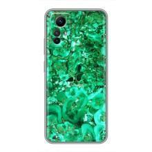 Мраморный чехол на Xiaomi Redmi Note 12s (VPrint) (Салатный Мрамор)