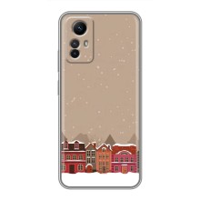 Новогодние, Праздничные Чехлы для Xiaomi Redmi Note 12s - 2024 год (Зимний город)