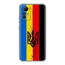 Украинские Чехлы для Xiaomi Redmi Note 12s с картинкой УПА (AlphaPrint) (Флаг УПА)
