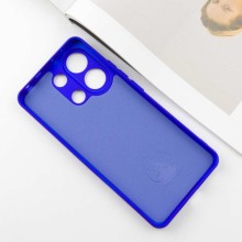 Чехол Silicone Cover Lakshmi Full Camera (AA) для Xiaomi Redmi Note 13 5G – Синий