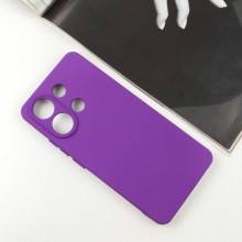 Чехол Silicone Cover Lakshmi Full Camera (AA) для Xiaomi Redmi Note 13 5G – Фиолетовый