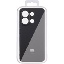 Чехол Silicone Cover Lakshmi Full Camera (AA) with logo для Xiaomi Redmi Note 13 5G – Черный