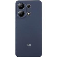 Чехол Silicone Cover Lakshmi Full Camera (AA) with logo для Xiaomi Redmi Note 13 5G – Синий