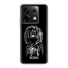 Чехлы Персонажи Аниме Наруто для Xiaomi Redmi Note 13 (5G) (AlphaPrint) – Re: Zero