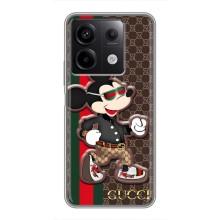 Чехлы Бренд GUCCI для Xiaomi Redmi Note 13 (5G) – Маус Гуччи