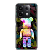 Чехлы для Xiaomi Redmi Note 13 (5G) - Bearbrick Louis Vuitton (PREMIUMPrint) (Яркий Bearbrick)