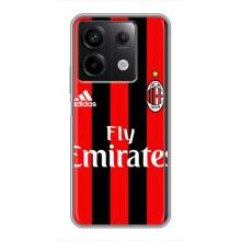 Чехлы для Xiaomi Redmi Note 13 (5G) (VPrint) - Футбольные клубы (Milan)