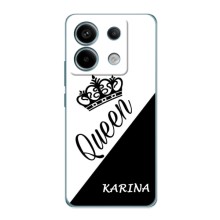 Чехлы для Xiaomi Redmi Note 13 (5G) - Женские имена – KARINA
