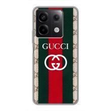 Чохли  GUCCI для Сяомі Редмі Нот 13 (5G) (AlphaPrint) (Gucci дизайн)