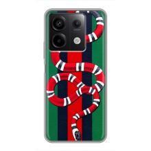Чохли  GUCCI для Сяомі Редмі Нот 13 (5G) (AlphaPrint) (Gucci змія)