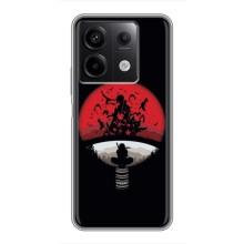 Чохли з принтом Ітачі Учіха на Xiaomi Redmi Note 13 (5G) – Ітачі на чорному