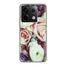 Чехлы с принтом Розочки для Xiaomi Redmi Note 13 (5G) – Букет РОЗ