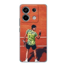 Чехлы с принтом Спортивная тематика для Xiaomi Redmi Note 13 (5G) (Алькарас Теннисист)