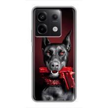 Чехол ДОБЕРМАН для Xiaomi Redmi Note 13 (5G) – Доберман злой