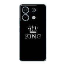 Чехол (Корона на чёрном фоне) для Редми Нот 13 (5G) – KING
