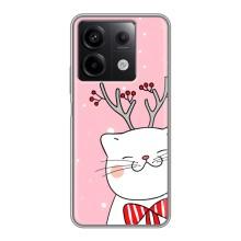 Чехол на тематику: Коты для Xiaomi Redmi Note 13 (5G) – Зимний кот