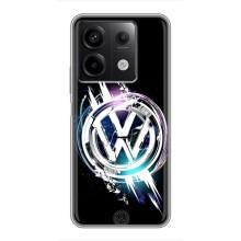 Чехол "Фольксваген" для Xiaomi Redmi Note 13 (5G) – Volkswagen на черном