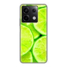 Чехол с изображением  вкусной еды для Xiaomi Redmi Note 13 (5G) – Лайм