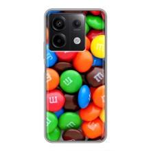 Чехол с изображением  вкусной еды для Xiaomi Redmi Note 13 (5G) – Разноцветные M&M'S