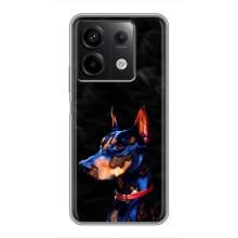 Бампер для Xiaomi Redmi Note 13 (5G) с картинкой "Песики" (Собака Мопс)