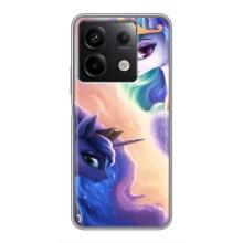 Чохол для Сяомі Редмі Нот 13 (5G) - (Єдинорожки - Новинки) (AlphaPrint) (Єдинорожки)