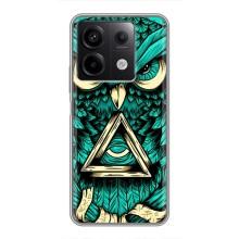 Чохол з пташками на Xiaomi Redmi Note 13 (5G) (VPrint) (Сова з оком)