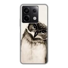 Чохол з пташками на Xiaomi Redmi Note 13 (5G) (VPrint) (Сова)