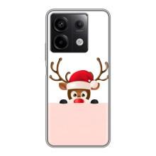 Чехол Санта Клаус для Xiaomi Redmi Note 13 (5G) – Олененок
